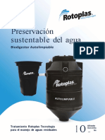 Brochure Rotoplas Bio + Caja de Lodos