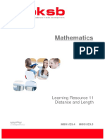 LR 11 Maths E3 Distance and Length