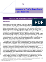 Otoacoustic Emissions Principles Procedures and Pr... - (5 Clinical Measurement of OAEs Procedures and Protocols)