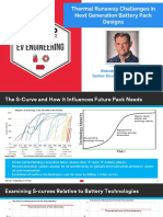 Thermal Runaway Challenges in Next Generation Battery Pack Designs