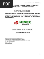 Catalogo de Conceptos Tipo Pemex