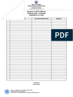 HPTA Attendance Sheet