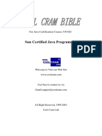 Bible For Java Certification Course 310-025 Sun Certified Java Programmer