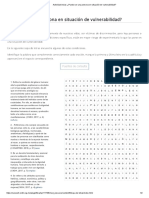 Actividad Inicial. ¿Puedo Ser Una Persona en Situación de Vulnerabilidad