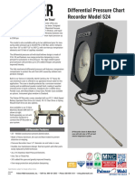 Differential Pressure Recorder Data Sheet