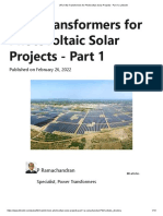 A 62-Transformers For Photovoltaic Solar Projects - Part 1 - LinkedIn