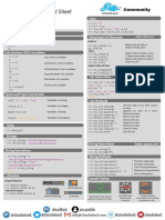 Cheat Sheet Template