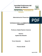 Introduccion A La Administración Financiera