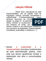 Slide Sobre Redacao Oficial