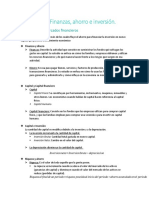 Capitulo 24. Finanzas, Ahorro e Inversion