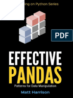 Effective Pandas. Patterns For Data Manipulation (Treading On Python) - Matt Harrison - Independently Published (2021)