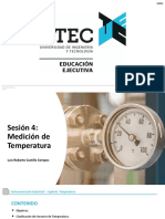 Sesión 4 - Medición de Temperatura