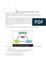 The Six Principles of Systems Engineering (Articulo de IBM)