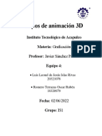 Tipos de Animación 3D