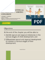 Ed 4 Module 8 Typical and Atypical Development Among Children