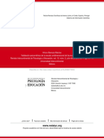 2011 - Barraza - Validación Psicométrica de La Escala Unidimensional Del Burnout Estudiantil