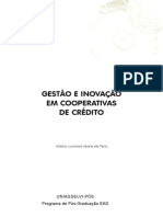 Gestão e Inovação em Cooperativas de Crédito