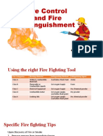 Fire Control and Extinguishment