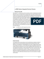 Cisco 3800 Series Integrated Services Routers