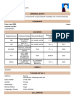 Resume Resume Format7