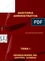 Auditoria Administrativa Cuvach