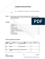 prccsrm03 Procedimiento de Auditoría Interna