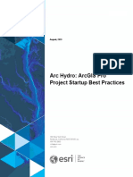 Arc Hydro - ArcGIS Pro Project Startup Best Practices