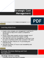 5 - Strategic Cost Management