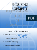 WAREHOUSING MANAGEMENT Final