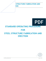 O - (TOC) - SOP - 019 - R0 - SOP For Steel Structure Fabrication and Erection