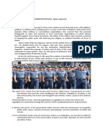 Police Organization and Administration