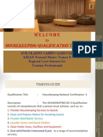 Office Asean Housekeeping Training Materials