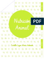 Apuntes - Nutrición Animal