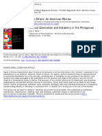 Political Clientelism and Instability in The Philippines (CLARK NEHER)