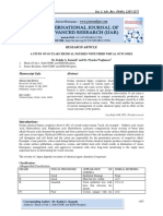 A Study On Ocular Chemical Injuries With Their Wisual Outcomes