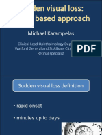 Ophthalmology Sudden Visual Loss