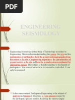 Engineering Seismology