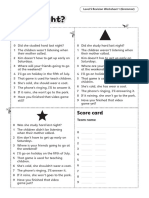 Superminds Level 5 Web Worksheets