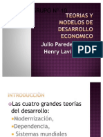 Teorias y Modelos de Desarrollo Economico