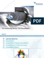 T24 Accounting Set-Up - For Consolidation - R14.01