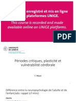 Plasticité vs. Vulnérabilité