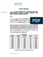 Fichas Técnicas