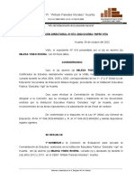 Informe Revalidación de Notas de EBR A CEBA-2023-23