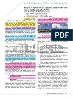 Effect of The Different Shapes of Pylons