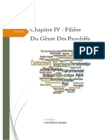 Chapitre IV Génie Des Procédés GP