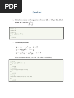 Ejercicios Resueltos