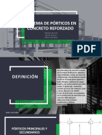 Sistema de Pórticos en Concreto Reforzado