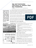 Design and Construction of Offshore Wind Turbine Foundations