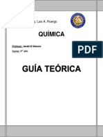 Teoría Quimica 3° Año