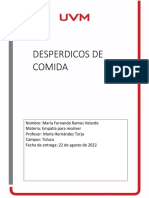 Desperdicios de Comida EMPATIA PARA RESOLVER